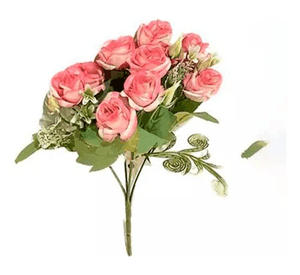 Ramo rosas artificiales pack decoración