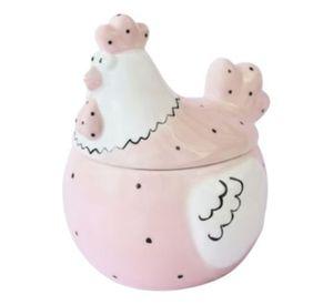 Huevera Decorativa Tapa Almacenamiento Cocina Hogar Jhn