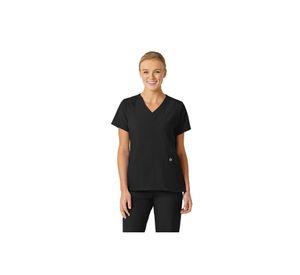 POLERA CLÍNICA MUJER WONDERWINK 6155 BLACK