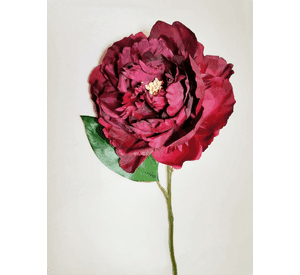 FLOR DECORATIVA COREL PEONIA BRANDY 45CM