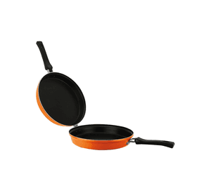 Sartén Omeletera Dúo 24cm Naranja Gourmet