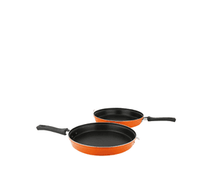 Sartén Omeletera Dúo 24cm Naranja Gourmet