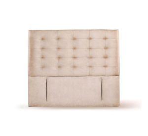 RESPALDO NAPOLES CUERO BEIGE KING
