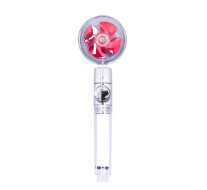 Cabezal Ducha Turbo Aumenta Presion Silver