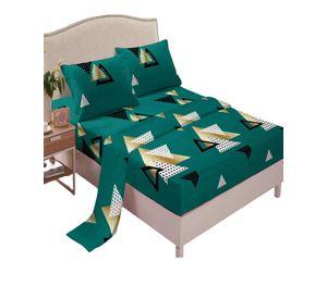 PACK DE SABANAS 200 HILOS 2 PLAZAS CON DISEÑO S09