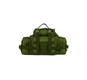 Bolso banano gigante tipo botiquín táctico militar verde