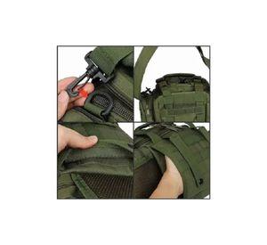 Bolso banano gigante tipo botiquín táctico militar verde