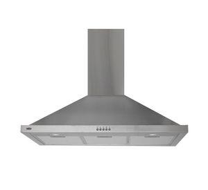 Campana decorativa Piramidal acero Inox 90 cm, 3 Velocidades