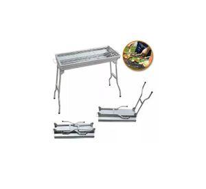 Estufa Parrilla Parrillera Plegable Barbacoa Asado Portatil