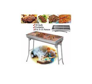 Estufa Parrilla Parrillera Plegable Barbacoa Asado Portatil