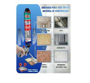 Pack 12 Akfix Thermcoat Espuma Aislamiento Termico Proyectad