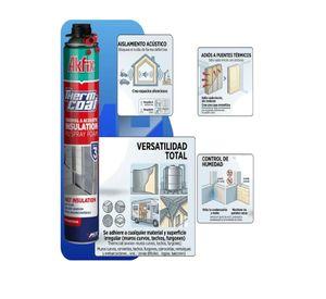 Pack 12 Akfix Thermcoat Espuma Aislamiento Termico Proyectad