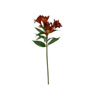 Flor Astromelia Naranja 63cm