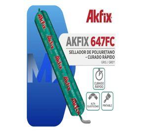 Pack 3 Sellador Poliuretano Akfix 647fc Carroceria Rapido