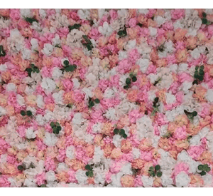 Flores artificiales oweru guirnalda panel pared