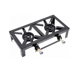 Cocinilla Camping Cocina A Gas Fogón 2 Quemadores Portátil