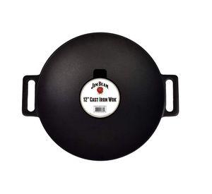 Wok Redondo 30,5cm Hierro Fundido Jim Beam