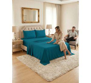 Juego de Sábanas King Verano Soft Género Premium Respirable 06