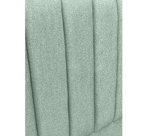 Respaldo de Cama Tubular Vertical Lino Verde Jeans - Super King