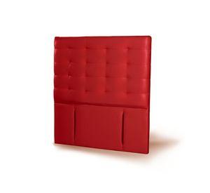 RESPALDO NAPOLES PU ROJO 1 1/2 PZA