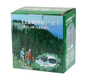 Juego de Ollas De Cocina Camping 6 en 1 SY 200