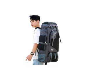 Mochila impermeable de 90L color negro