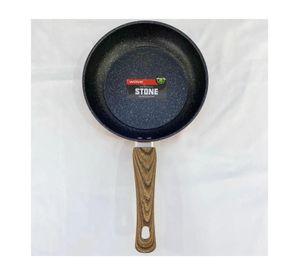 Sarten De Piedra Antiadherente 26cm Con Mango De Madera