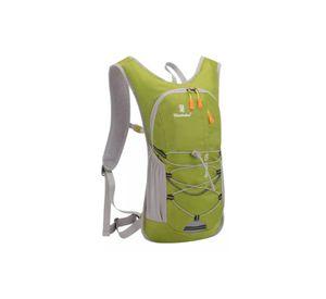 Mochila hidratación + bolsa de agua color verde