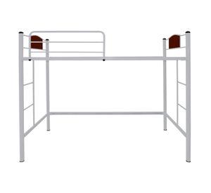 Cama alta child 1 plaza plata