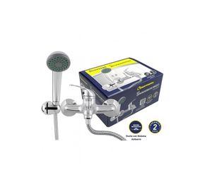 Llave Tina Ducha Monomando Cromada Acero/inox Hoffens