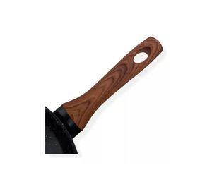 Sartén de 20 cm Keep Rokka, antiadherente, aluminio forjado, negro