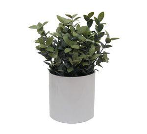 Plantita artificial deco altura 29 cm.. Unico