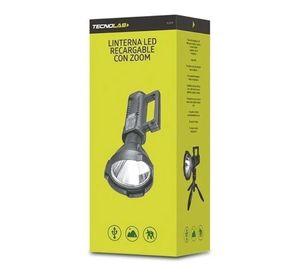 Linterna Led Largo Alcance Con Tripode Tecnolab TL215
