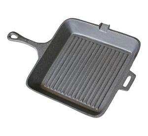 PLANCHA CUADRADA GRILL 27CM Hierro Fundido Old Mountain