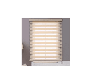 Cortina Roller Duo Zebra Día Y Noche 180 X 200 Beige