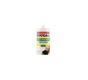 Sellador Acrílico Siliconizado  Pintable SOUDAL 300ML