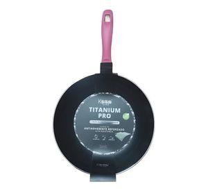 SARTEN WOK TITANIUM PRO  LAVANDER