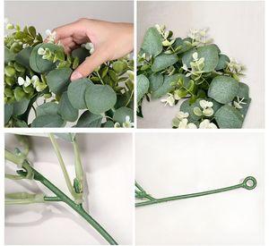 Flor Planta Artificial Guirnalda Colgantes Decorativas Lau