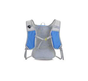 Mochila ultraligera outdoor trekking running + bolsa agua celeste