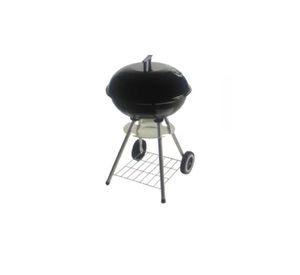 Parrilla A Carbon Redonda Con Ruedas Muy Practica