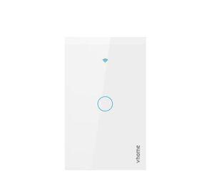Interruptor Wifi RF Vhome Live LN Touch 1 Canal Compatible Con Google Home y Alexa
