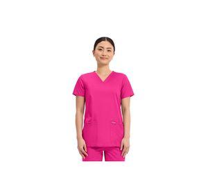 POLERA CLÍNICA MUJER CHEROKEE REVOLUTION WW620 ELECTRIC PINK