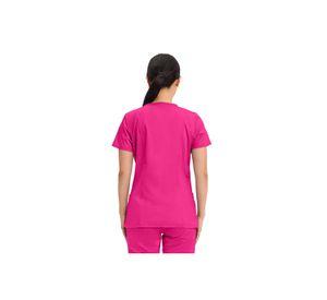 POLERA CLÍNICA MUJER CHEROKEE REVOLUTION WW620 ELECTRIC PINK