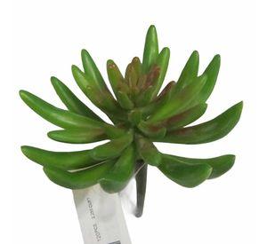 Cactus Decorativo Suculenta Verde 13Cm
