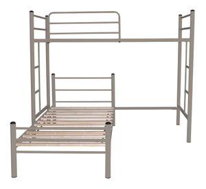 Cama Alta + Cama Baja 1.5 Castaño