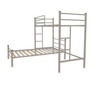 Cama Alta + Cama Baja 1.5 Castaño