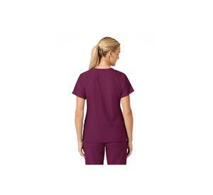 POLERA CLÍNICA MUJER WONDERWINK 6155 WINE