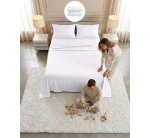 Juego Sabanas 2 Plazas Mas 2 Almohadas Con Relleno 6 Piezas B2