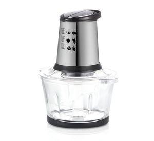 Procesador Alimentos 2L Picadora Carne Acero Inoxidable Lau