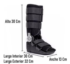Bota Ortopédica Mecanismo Rom Cam Walker Alta Negra Oneder Talla XL